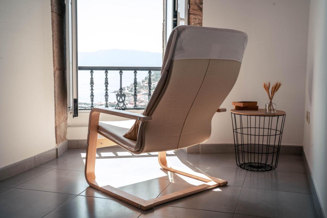 Casa En Muros Con Preciosas Vistas Al Mar Exteriör bild