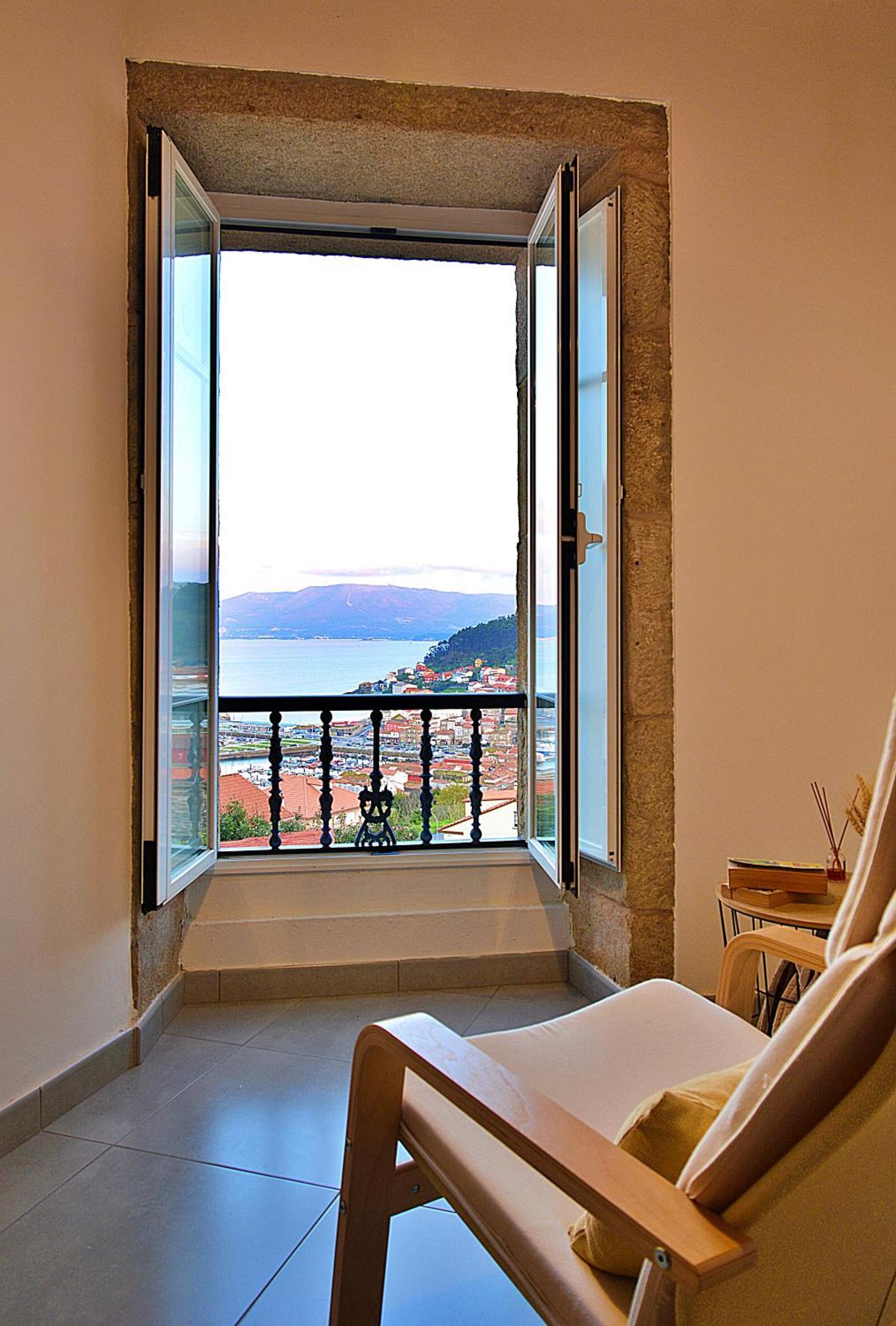 Casa En Muros Con Preciosas Vistas Al Mar Exteriör bild